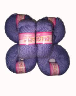 Vardhman BABY SOFT WOOL PACK OF 6 150GM IRIS SHADE NO.17