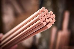 Bloomax 10 Pcs 24 inch/10mm Standard Finish Wooden Dowels Sticks Rod