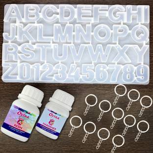 OYTRA Art Resin Keychain Making DIY Kit Combo