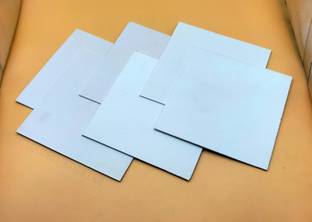 CLOUDED HOBBIES FoamBoard Sunboard Sheet for Architecture,Model,Craft,Mount,5MM,6X6INCH,10PCS