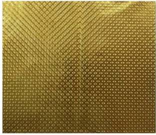 Clezaro (Pack of 10) Golden Color Tamna Paper for Gift Wrapping/Art & Craft Paper