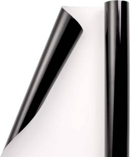 SUPERFAB Black Wrapping Paper Perfect for Wedding,Birthday,Christmas Size 4 FT X 4FT