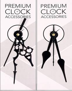 Vintager Made Classic Wall Clock Hands (Hour, Minute and Second Hand Set Of 2