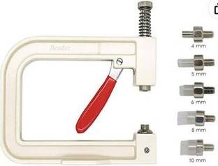 puffy High Quality Pearl Setting Machine With Sample Beads & Revits For Art & Craft.