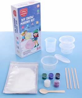 Play Nation 3-in-1 DIY Snow Making Kit | Multicolor, 6+ Years