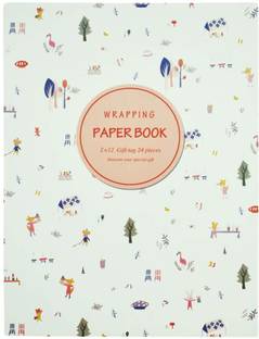 ASIAN HOBBY CRAFTS Wrapping Paper Book, 225x304mm, 24 Sheets, ASNHC1722_L