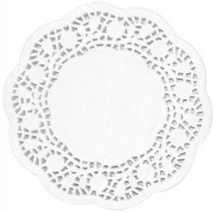 Satyam Kraft Paper Lace Doilies Cake Decoration Liner for Wedding Birthdays Parties Table Mats LACE DOILIES CAKE MAT Cake vintage lace 100 PCs