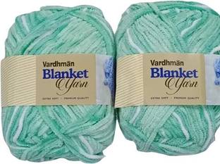 Vardhman Wool Blanket Thick Yarn Knitting Fingering Crochet Hook (Multi) -Pack of 600 gm Shade no.1