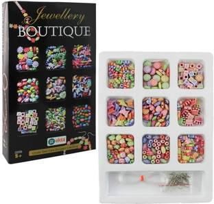 BKDT Marketing Jewellery Boutique Game - Beads - Make Necklace, Fashionable Bracelets- Earrings