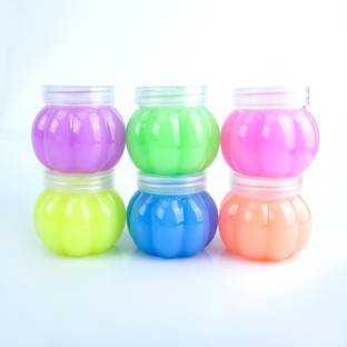 CSPARK BAND Crystal Transparent Slime Jelly Stars educational Kids (pack of 2 multicolor)