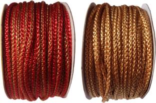 Clezaro Red and Golden Dori Combo (15+15 = 30 Meter) Each 15 meter