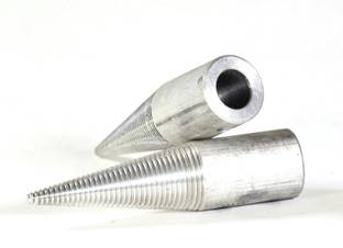 Luxuro Tapered Mandrel Spindle Right Bore Size 1/4", 75 mm Length Jewelry Tool