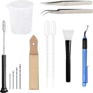 R H lifestyle Resin Art Tool Kit DIY Resin Art Kit for Beginners Measuring Cup, Brush and More