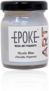 EPOKE Mystic Blue Metallic Resin Pigment 70g Resin Art Medium