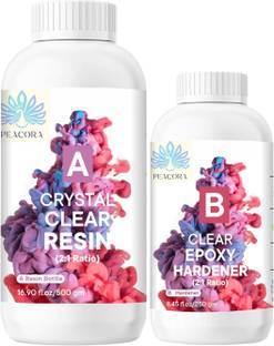 PEACORA Epoxy Art Resin Hardner Resin Art Medium
