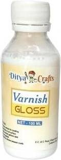 Ditya Crafts Varnish keep painting from Cracks Clear Varnish Maintain Permanent Color Gloss Varnish
