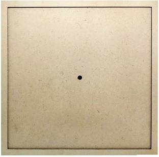 53 Arts MDF Clock Plate Square with Ring