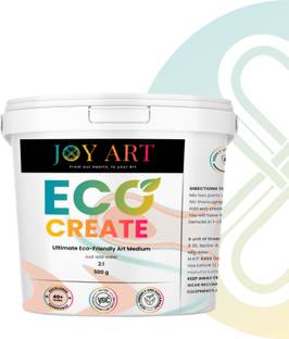 Joy Art Eco Create 500 gms Water Based Eco Friendly Formula (2:1) DIY Home Art & Craft