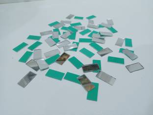 SRco 500 piece of rectangle shape 10mm*20mm art and craft mirror