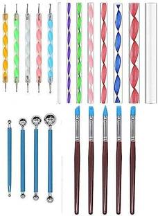Levin 22Pcs Dotting Painting Tools with Mandala Set pen Ball Stylus Clay tools