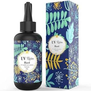 LEUTINO 50g UV Resin HARD Instant Curing with UV Light for Jewelry Making