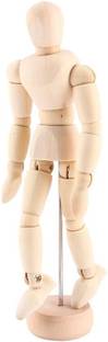 Levin 5.5 inch Wooden Manikin Movable Limbs Human Mannequin Model