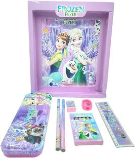 Timbktoo Frozen Stationery Kit Set for girls, Stationery for School,