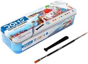 DOMS Poster Colour 12 Shades, pack of 01