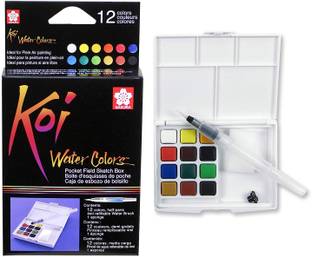 SAKURA Koi Water Color Set with Waterbrush