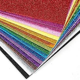 Posshe Foam A4 Size Glitter Sheets Project Paper Art And Craft Work