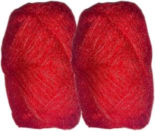 aaradhya 3 ply knitting crochet wool yarn for Art & craft (pack of 2)