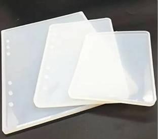 Sodee Notebook Resin Mould - Silicon Moulds for Resin Art Kit - (Set of 3)