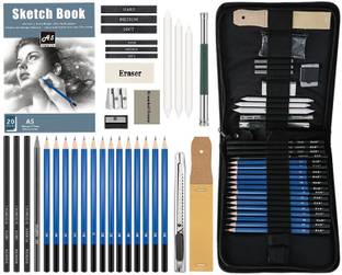 Wynhard 35 Pcs Drawing Pencils for Artist Sketching Tools Set Sketch Pencil Set