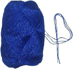 aaradhya 3 Ply Knitting Wool Yarn (100 gm Each) (Blue, Pack of 5)