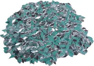 erthenterprise Eye/Boat Shape Silver Mosaic Mirror for Embroidery Jewelery & Craft Making 500pc
