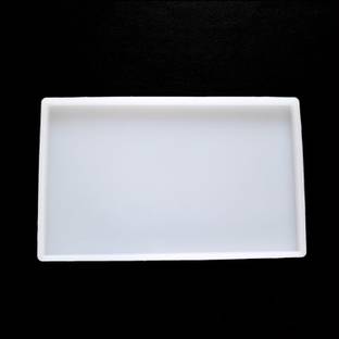 SS Art Land 8.5"X13" Rectangle Tray Silicone Mould For Photo Frame & DIY Epoxy Resin Art-1PC