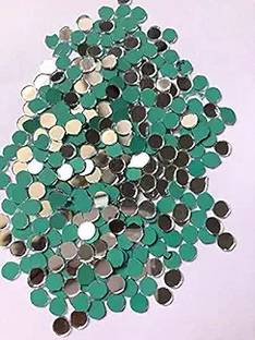 erthenterprise Lippan Art Craft Jewellery Decoration Round Mirror-500 Pieces