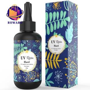 rowaro 100g UV Resin HARD Instant Curing with UV Light for Jewelry Making