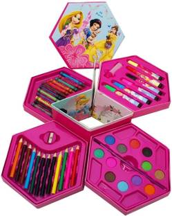 DolbyCreation 46 PCS Colour pencil set for kids Colors Box Color Pencil Crayons, Water Color