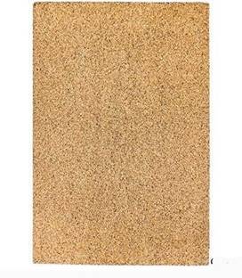Qalam Kaari Wooden Cork Sheet A4 Size with Thickness of 2mm for Art and Craft 2pc