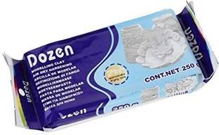 Qalam Kaari Dozen Modelling Clay Air Hardening Modelling and Sculpting, Air Dry Clay Art Clay