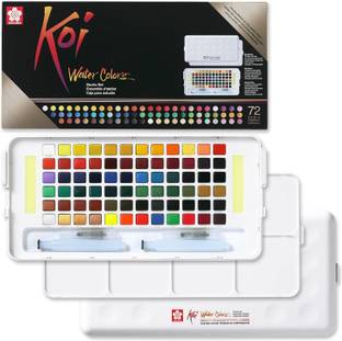 SAKURA Koi Water Color Set with Waterbrush (72 Assorted)