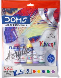 DOMS Vibrant Fluid Acrylic Painting Set