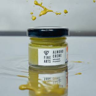 SD Fine Arts Resin Pigment-Opaque Pigment Paste Color- Almond Creme -For Resin Art-20g
