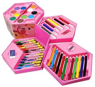 HLIPIH 46 hexagon Shaped Color Pencils