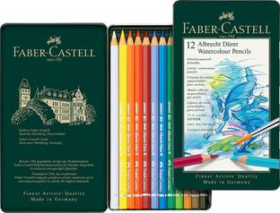 FABER-CASTELL Albrecht Durer Watercolor 12 Pencil Set Tin