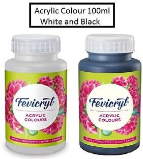 Fevicryl Pidilite-100ml-white&Black-Colour