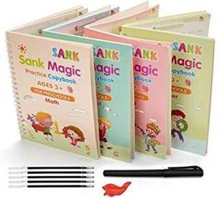 Paruni Creation Magic Book (Practice Copybook ,children book, baby book, practice book)
