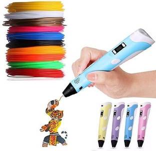 KIDIVO Kids Friendly Magical 3D Pen , Intelligent Drawing Printing Doodler Pen ,Set-1