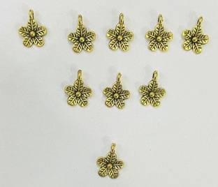 Tanisha Fashions, Arts and Craft Store Traditional Designer Metal Gold Plated Charms for Jewellery making/ Bracelet